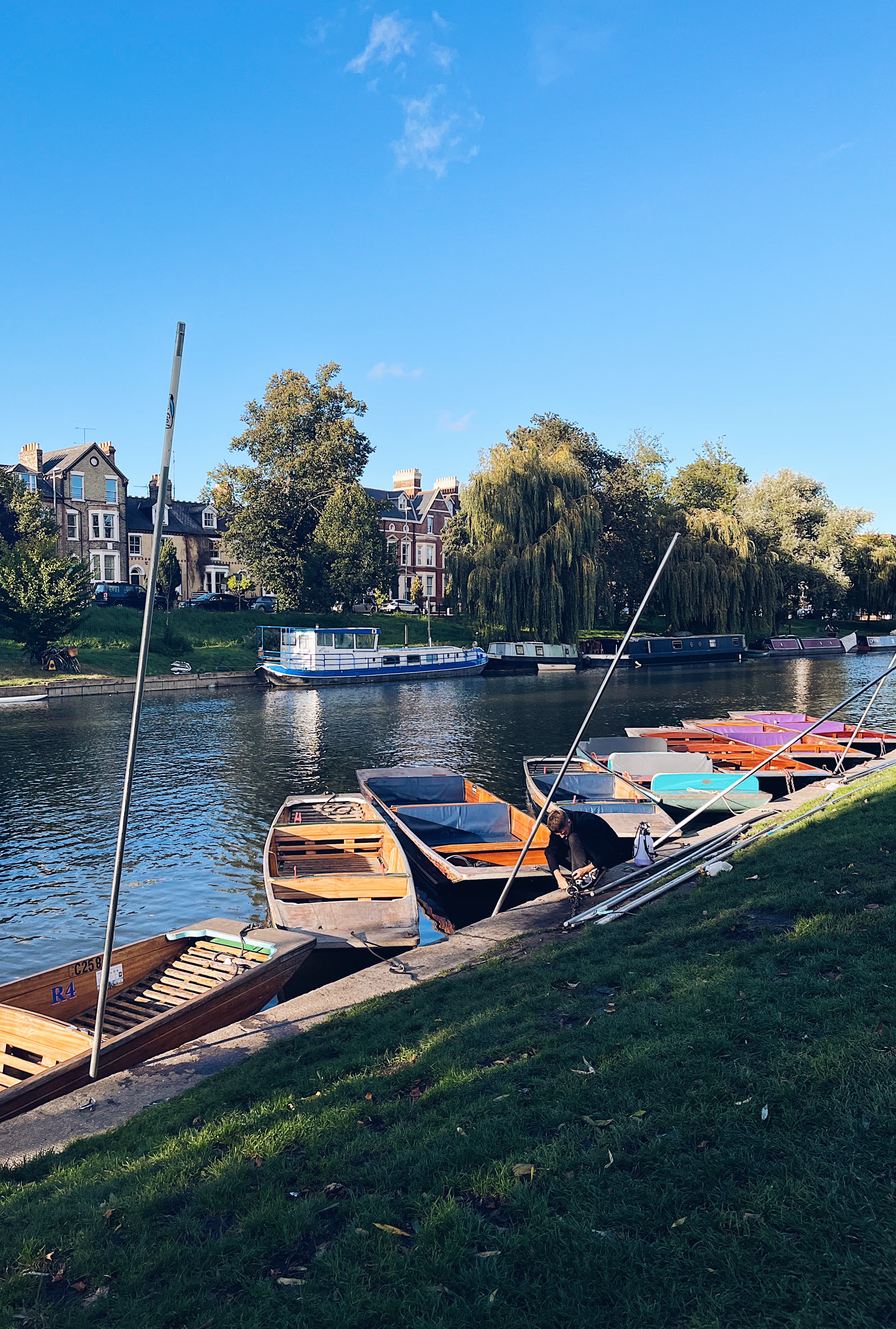 View of the River Cam from Jesus Green — Cambridge travel